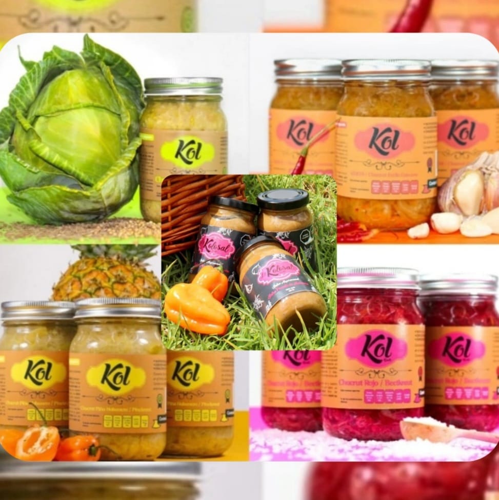 TODO PA´PROBAR  Pensando en el aventurero de la ruta de los sabores hemos creado este paquete que incluye las 4 variedades de Kol y nuestra famosísima salsa La Kolosal de Kol. Una caja que literalmente es una explosión de sabores.